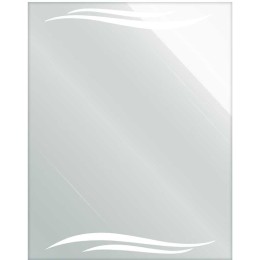 Зеркало с матированным рисунком, 535 х 680 мм САНАКС ART45616 Стекло