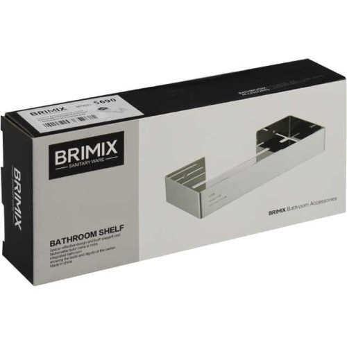 Полка для ванны BRIMIX ART5690 Хром