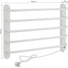 Полотенцесушитель электрический, 600 х 450 x 100 мм BRIMIX ARTBK115W Белый