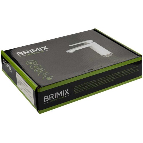 Смеситель для раковины BRIMIX ART5975 Белый