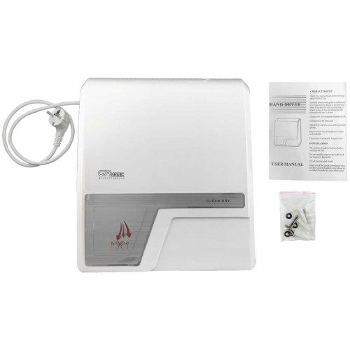 Сушилка для рук 1500Вт GFmark ART6908 Белый
