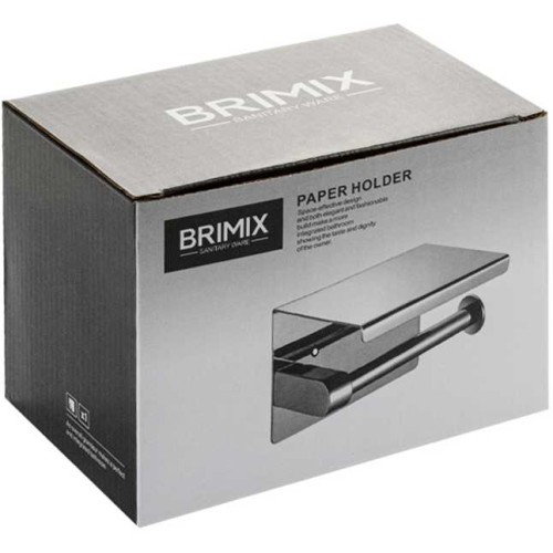 Держатель туалетной бумаги BRIMIX ART79902 Хром