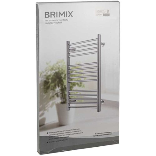 Полотенцесушитель электрический, 720 х 400 х 60 мм BRIMIX ARTBK109F Хром