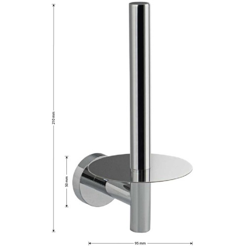 Держатель туалетной бумаги GFmark ART79008 Хром