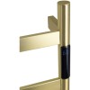 Полотенцесушитель электрический, 475 х 505 х 90 мм Kraftte ART44041 Матовое ЗОЛОТО