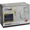Фен для волос настенный 1300Вт GFmark ART6821 Белый