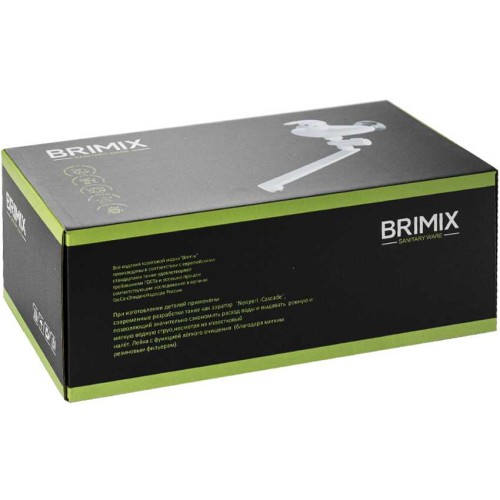 Смеситель для ванны BRIMIX ART5621 Белый