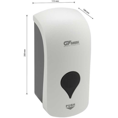 Дозатор мыла-пены 1000мл механический GFmark ART656 Белый
