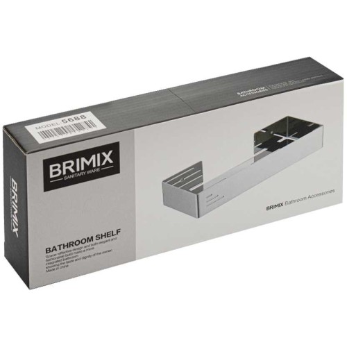 Полка для ванны BRIMIX ART5688 Хром