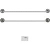 Полка для полотенец GFmark ART4801 Хром
