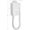 Фен для волос настенный 900Вт GFmark ART6823 Белый