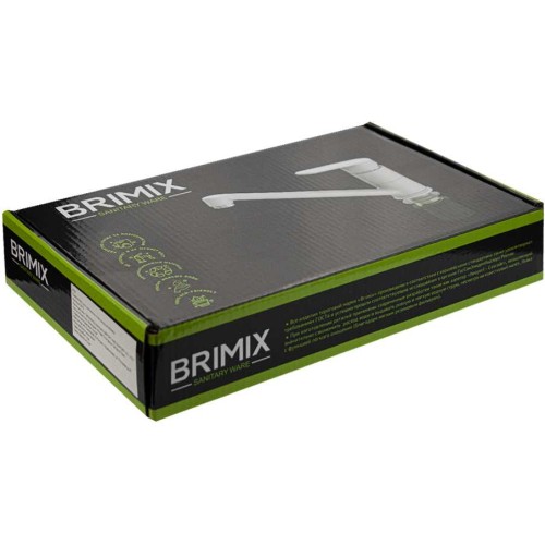 Смеситель для кухни BRIMIX ART5915 Белый