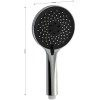 Лейка для душа 3 режима GFmark ART6085 Хром