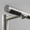Смеситель для раковины с сушилкой рук GFmark ART6858-S Сатин