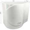 Сушилка для рук 1400Вт GFmark ART6907 Белый