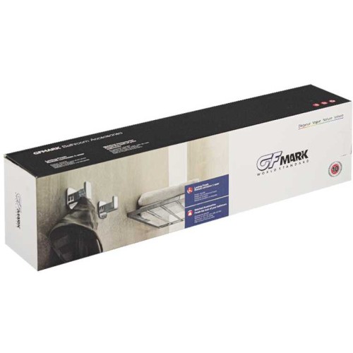 Вешалка для полотенец GFmark ART84205 Хром
