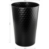 Ведро для мусора офисное 15л САНАКС ART42115 Черный