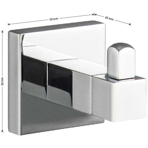Крючок для полотенец GFmark ART84114 Хром