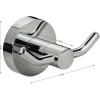 Крючок для полотенец GFmark ART79114 Хром