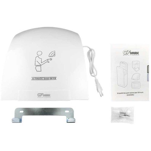Сушилка для рук 1800Вт GFmark ART6903 Белый