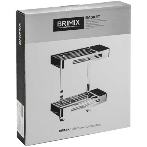 Полка для ванны BRIMIX ART5656 Хром