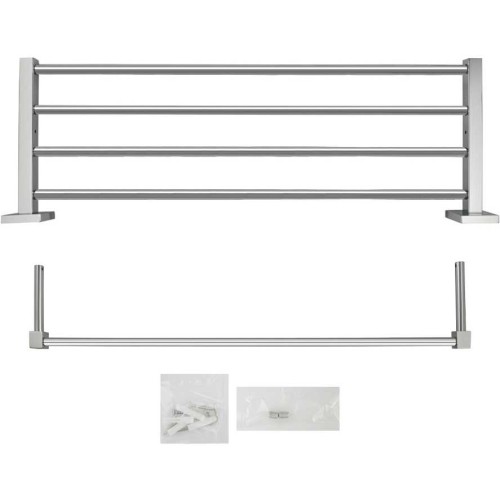 Полка для полотенец GFmark ART84142 Хром