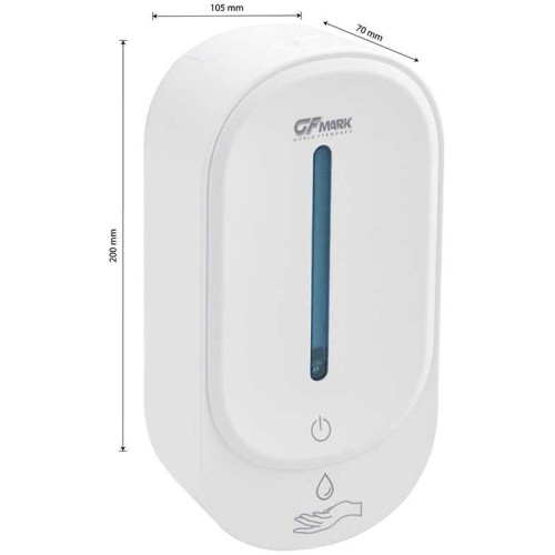 Дозатор жидкого мыла 350мл сенсорный GFmark ART676 Белый