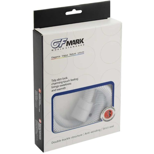 Шланг для душа 1/2 150см GFmark ART3775 Белый