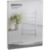 Полотенцесушитель электрический, 700 х 530 х 140 мм BRIMIX ARTBK109AW6s Черный
