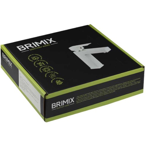Смеситель для раковины BRIMIX ART5973 Белый