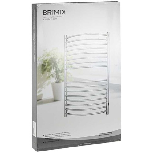 Полотенцесушитель электрический, 600 х 1020 х 80 мм BRIMIX ARTBK110 Хром