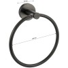 Полка для полотенец GFmark ART78147 Графит