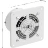 Вытяжной вентилятор 100 мм с обратным клапаном GFmark ART5005-100 Белый