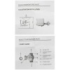 Переходник - кран 1/2 для регулировки температуры воды, для смесителей и кранов на одну воду 