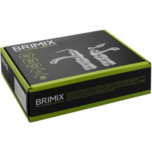 Смеситель для раковины BRIMIX ART1682 Черный