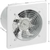 Вытяжной вентилятор 200 мм с обратным клапаном GFmark ART5005-200 Белый