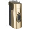 Дозатор жидкого мыла 350мл механический GFmark ART630-G Золото