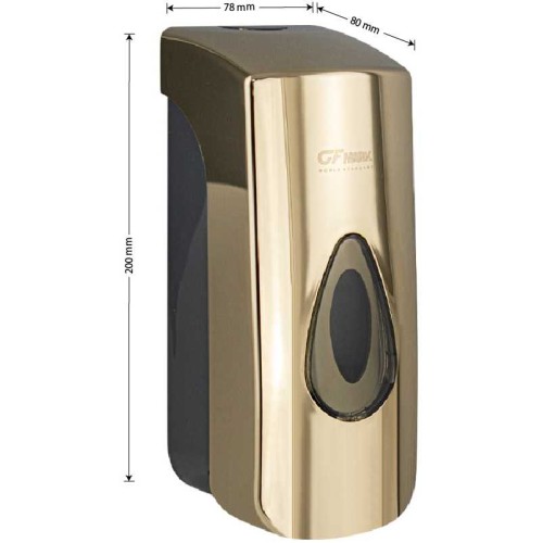 Дозатор жидкого мыла 350мл механический GFmark ART630-G Золото