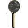 Лейка для душа GFmark ART6078 Золото