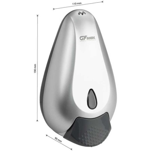 Дозатор жидкого мыла 400мл механический GFmark ART638 Хром