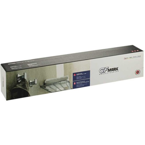 Вешалка для полотенец GFmark ART79206 Хром