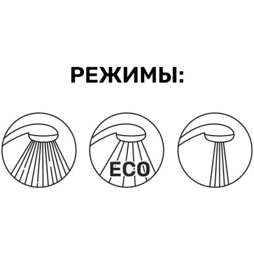 Набор для душа GFmark ART3007 Хром