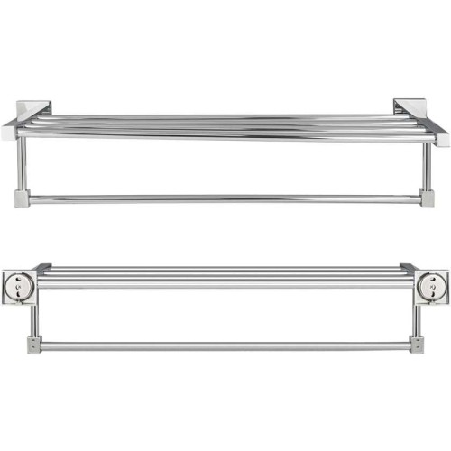 Полка для полотенец GFmark ART84142 Хром