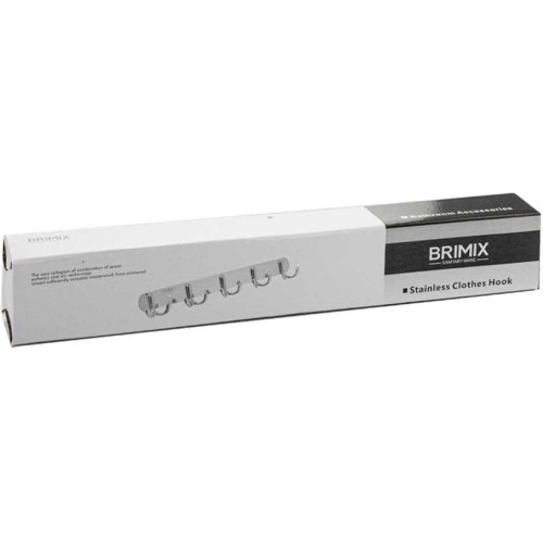 Крючок для полотенец BRIMIX ART515 Хром