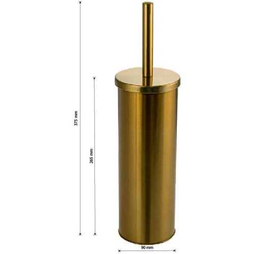 Ёршик для туалета САНАКС ART307-G Золото
