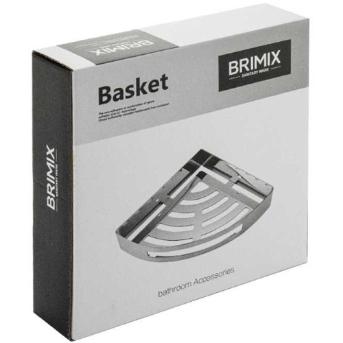 Полка для ванны BRIMIX ART5657 Хром