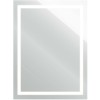 Зеркало 600 х 800 мм, с внутренней ЛЭД подсветкой, ВЕРТИКАЛЬНОЕ, кнопочное включение САНАКС ART45245 Зеркало