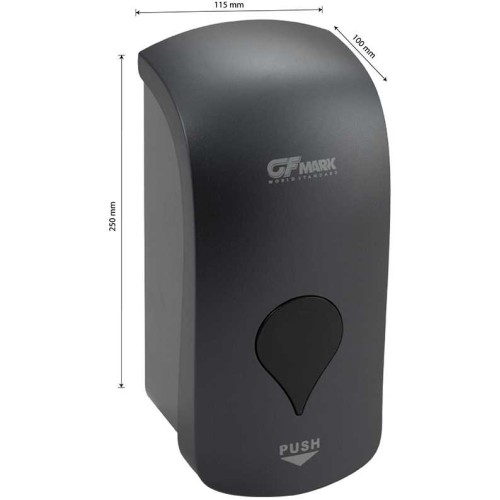 Дозатор жидкого мыла 1000мл механический GFmark ART636 Черный