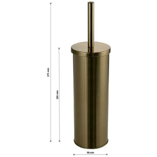Ёршик для туалета САНАКС ART307-B Бронза