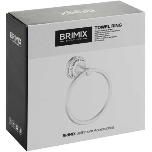 Полка для полотенец BRIMIX ART94147 Бронза
